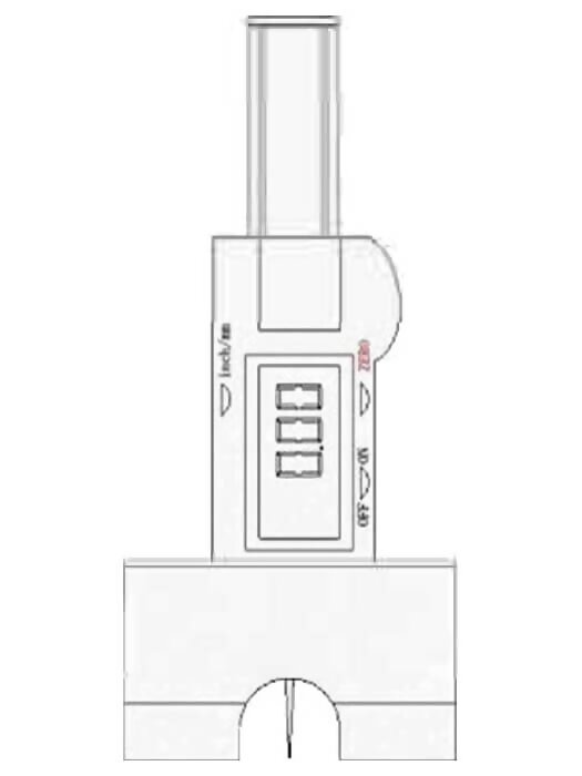 NDT DPG-3 Medidor digital mejorado de profundidad de picaduras