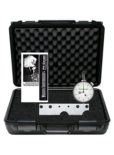 Western Instruments N88-9B Basic Bridging Pit Depth Gauge, Measures Corrosion and Material Loss