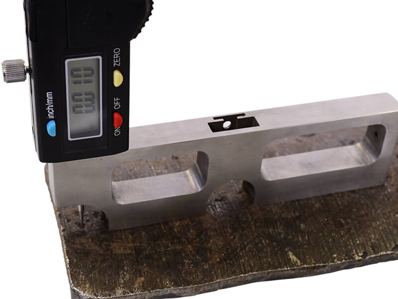 NDT DPG-4/M Pit Gauge Kit with New Magnetic V-Groove Base