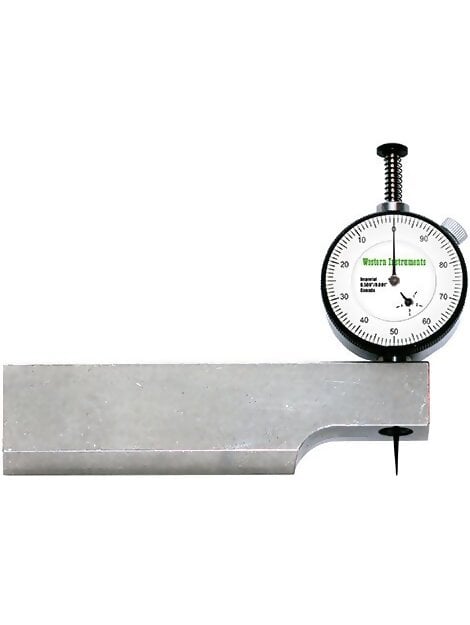 Western Instruments N88-5 Reaching Pit Depth Gauge 4.75